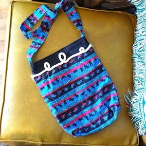 Cloth Western Crossbody Bag